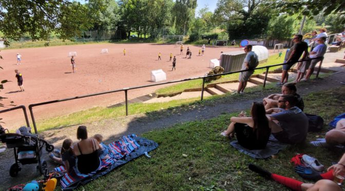 Heißer Sporttag